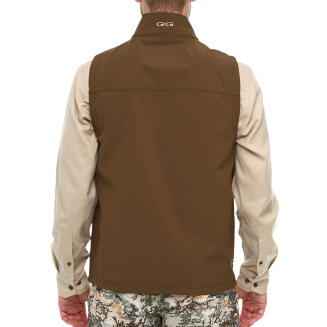Gameguard Men's Whiskey Guía Grande Brown Vest
