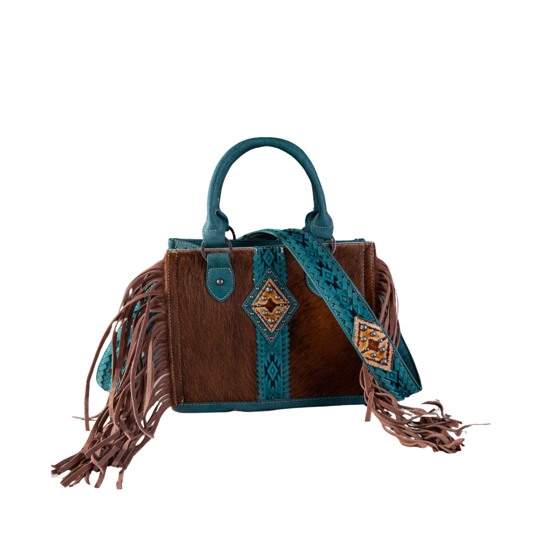 Trinity Ranch Women's Tote Turquoise Crossbody