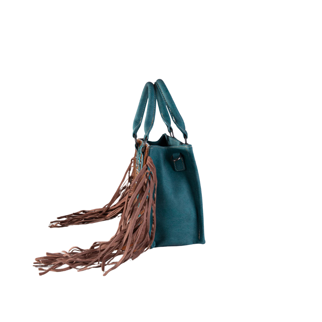 Trinity Ranch Women's Tote Turquoise Crossbody