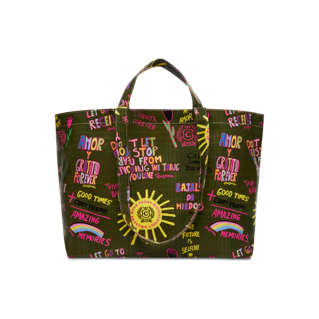 Consuela Womens Olive Jumbo Bag