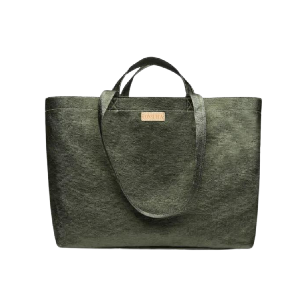 Consuela Women's Grab And Go Jumbo Zack Green Tote
