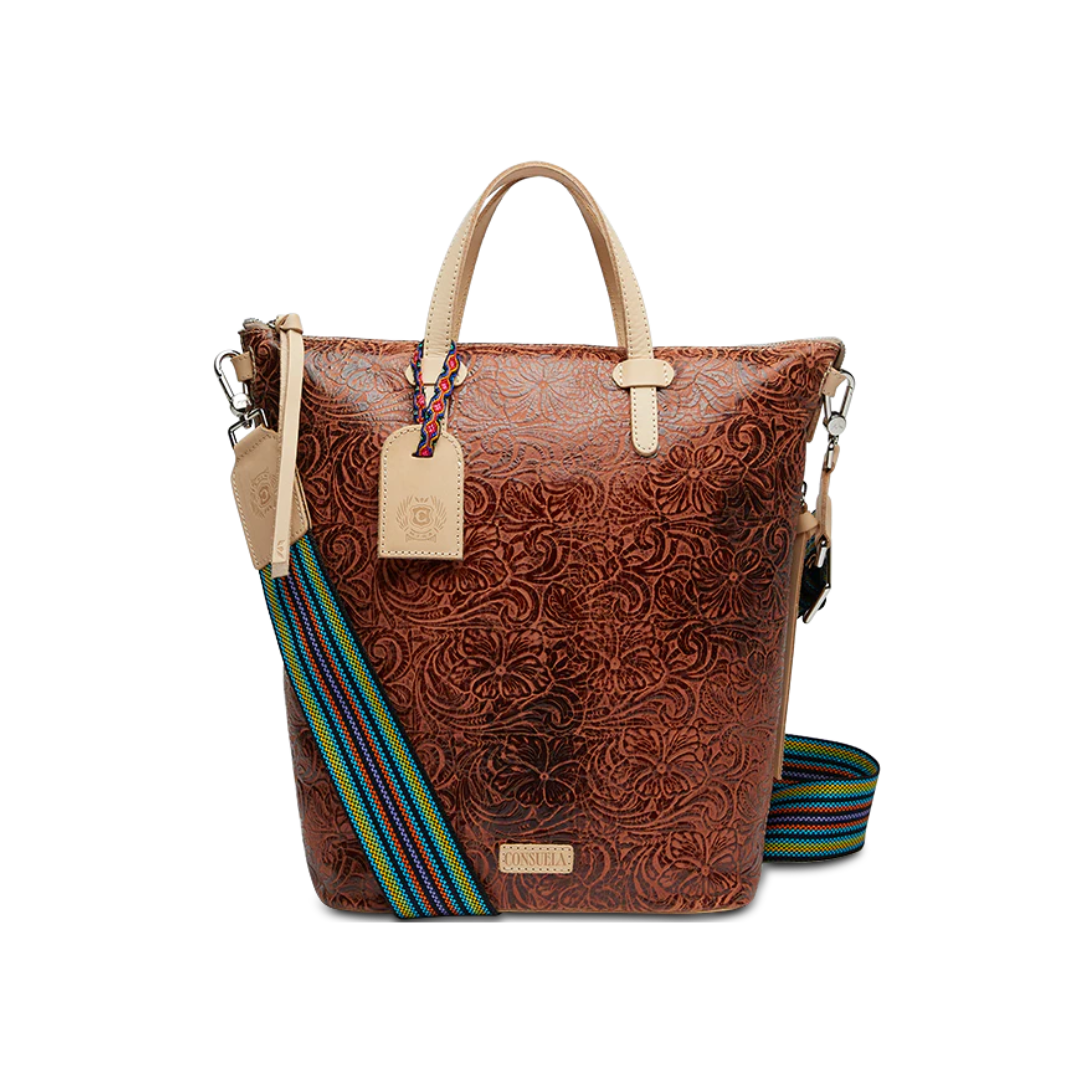 Consuela Women's Sally Sling Brown Tote Bag