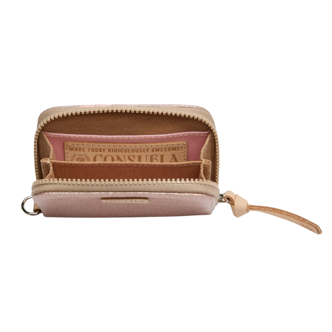 Consuela Women's Emery Zippy Glitter Champagne Wallet