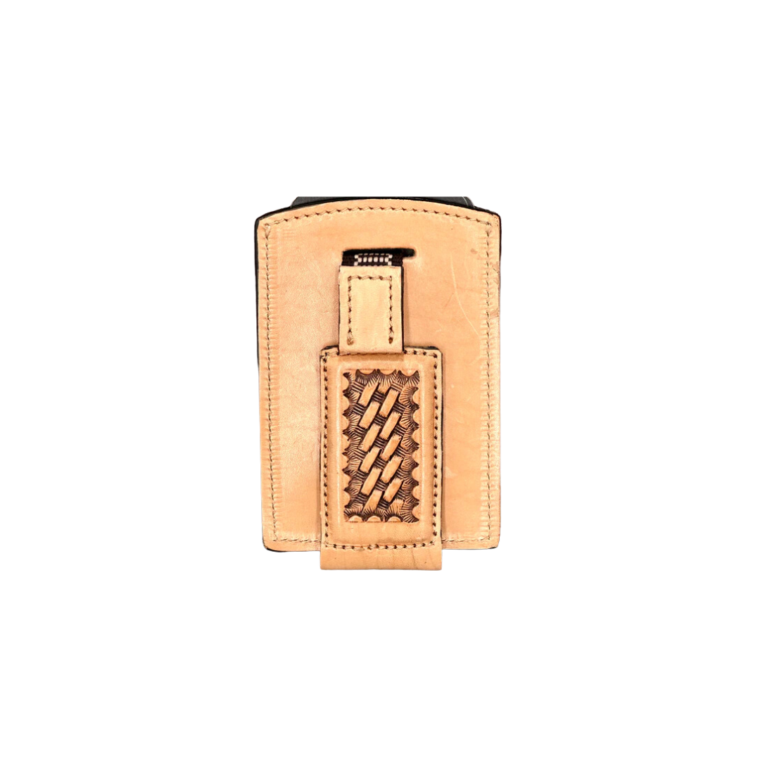 Cactus Alley Men's The Leroy Handmade Leather Magnet Wallet
