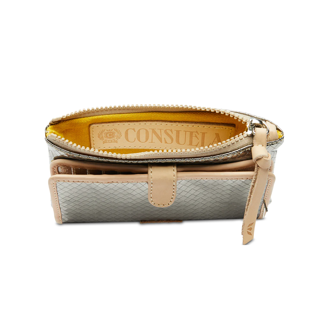 Consuela Women's Kyle Slim Grey Wallets