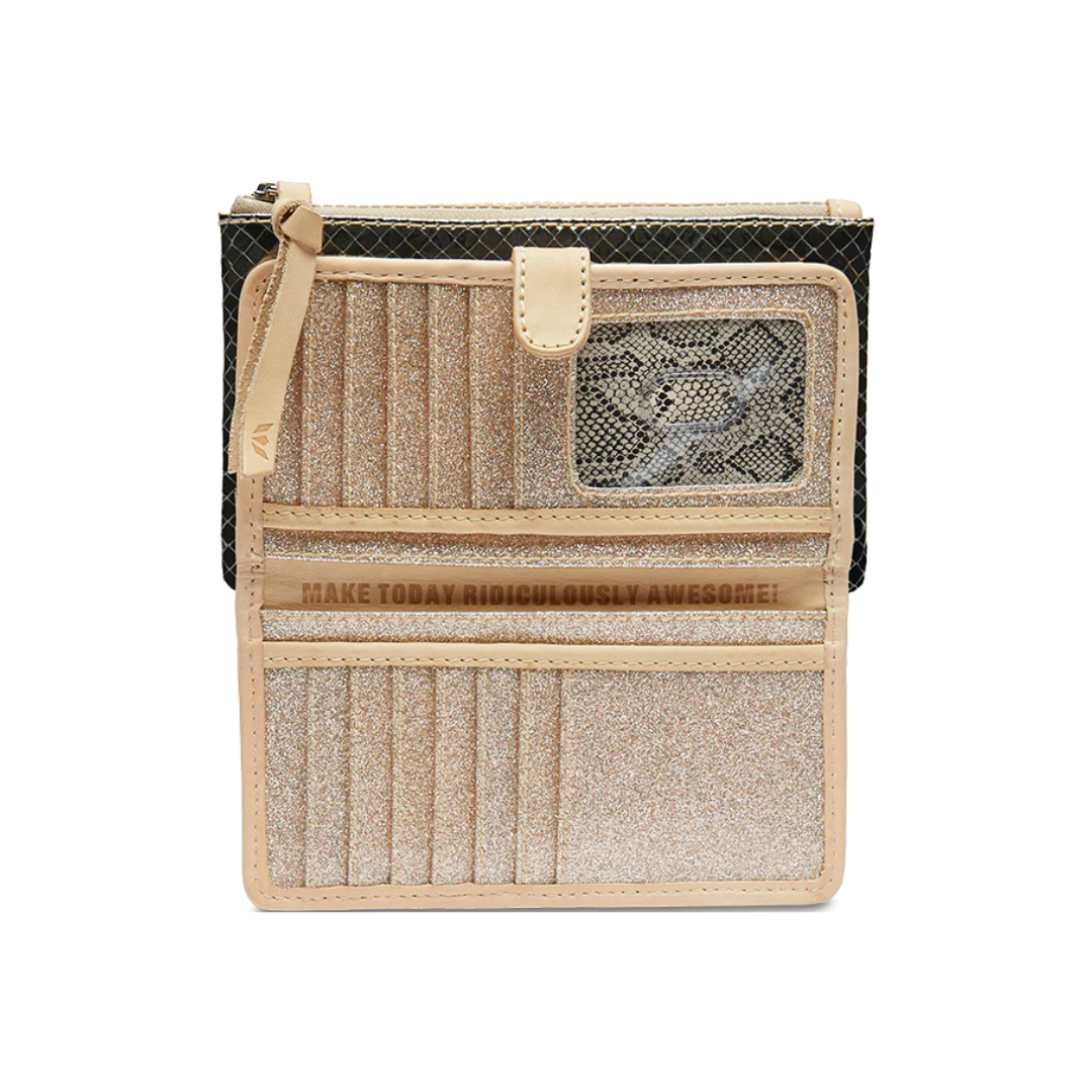 Consuela Women's Kyle Slim Grey Wallets