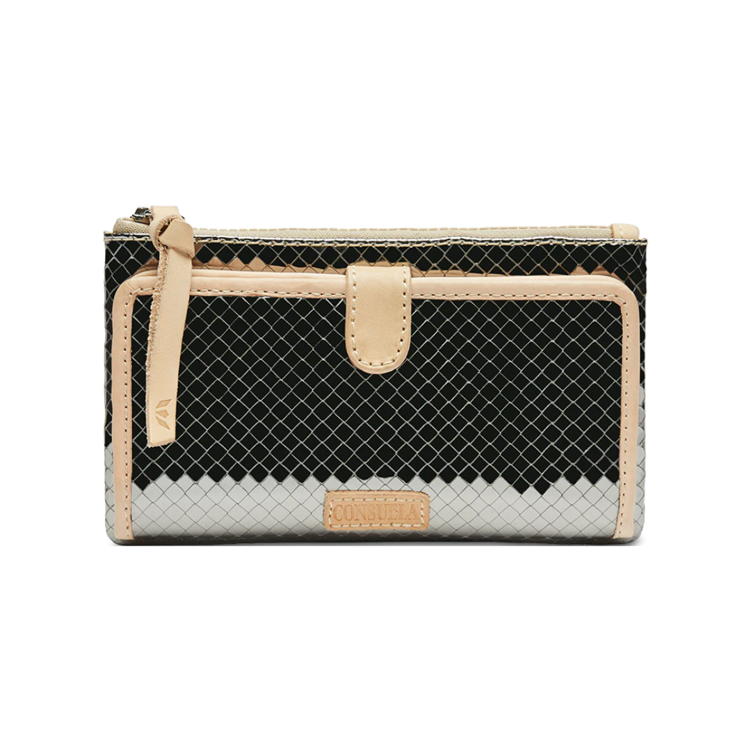 Consuela Women's Kyle Slim Grey Wallets