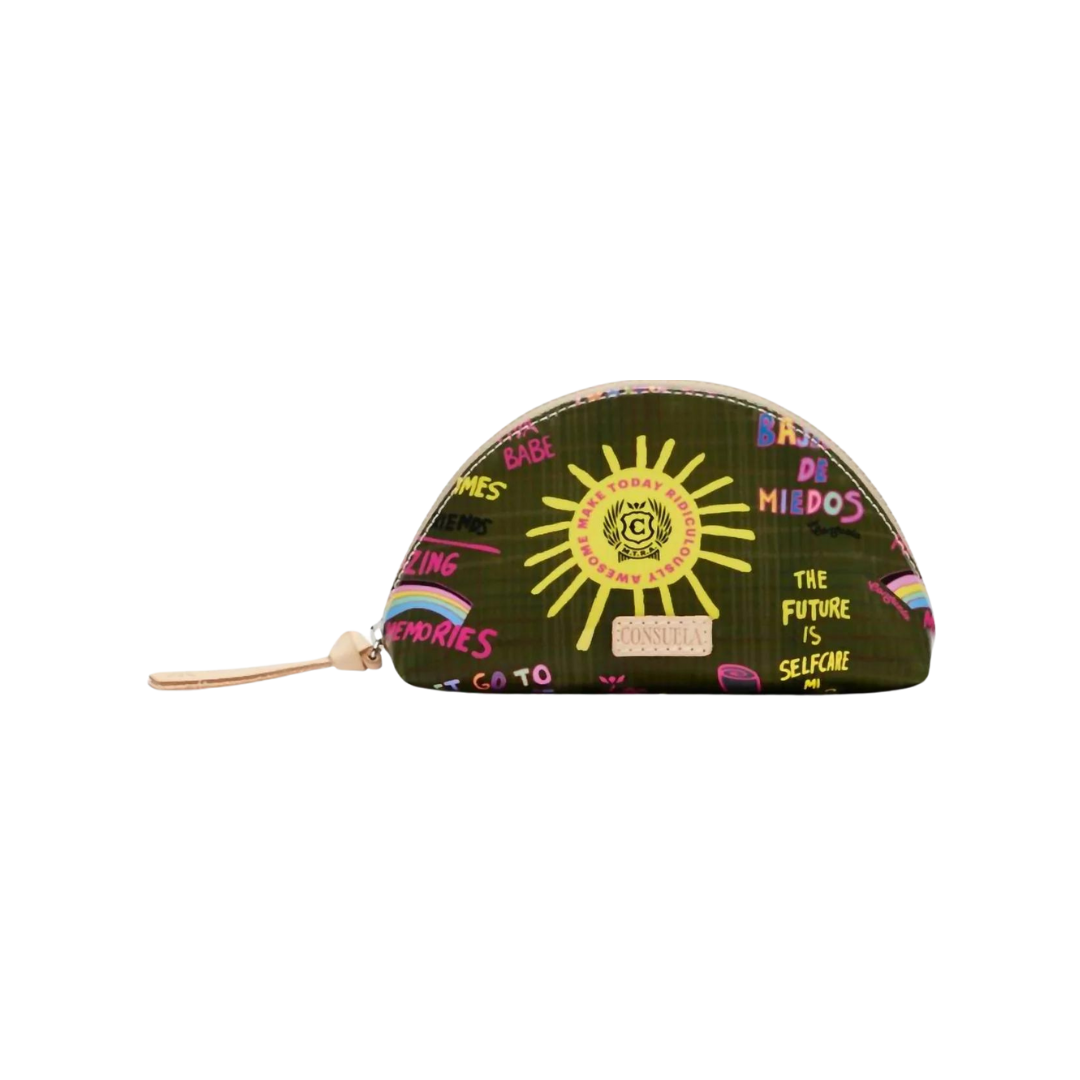 Consuela Women's Olive Medium Cosmetic Case