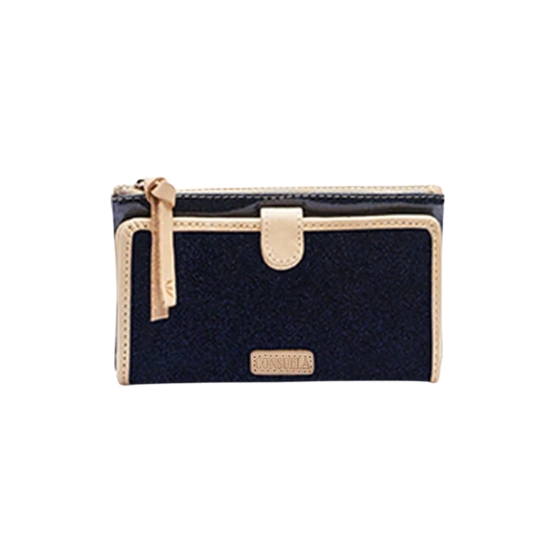 Consuela Women's Calley Slim Blue Wallet
