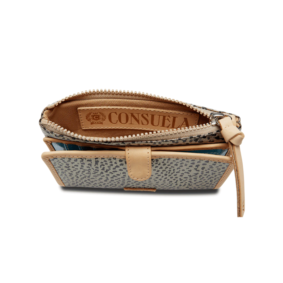 Consuela Women's Tommy Slim Grey Wallets