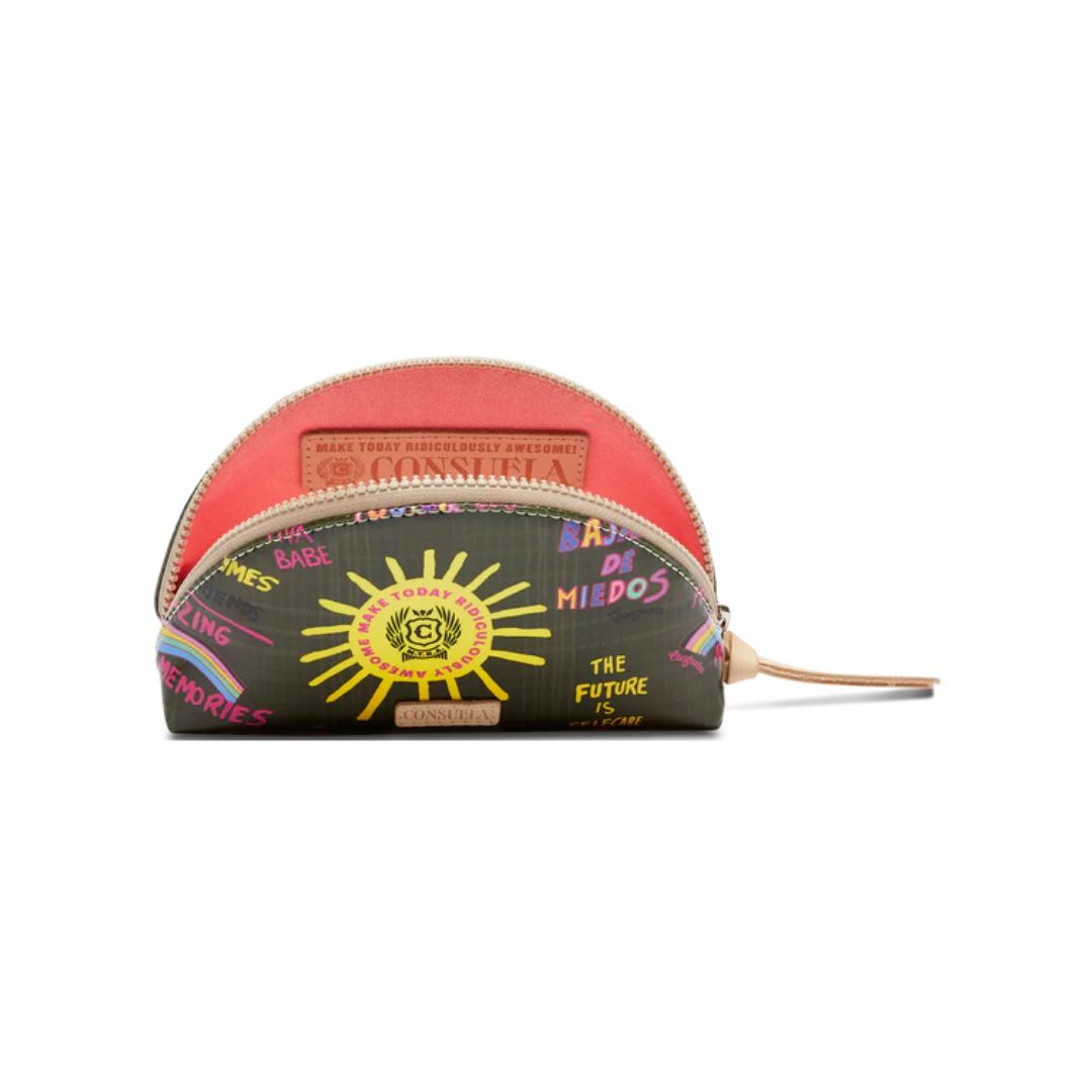 Consuela Women's Olive Medium Cosmetic Case