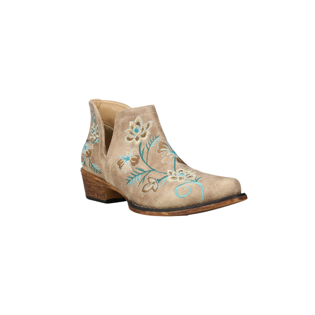 Roper Footwear Women's Ava Floral Bootie