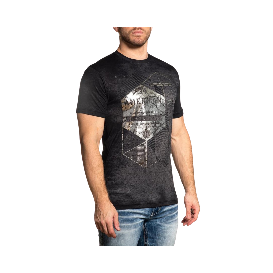 American Fighter Men's Freeport Black Shirt