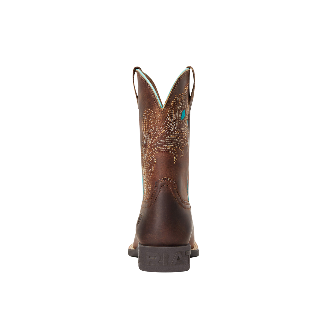 Ariat Youth Boy's Bright Eyes II Western Box Brown Boots
