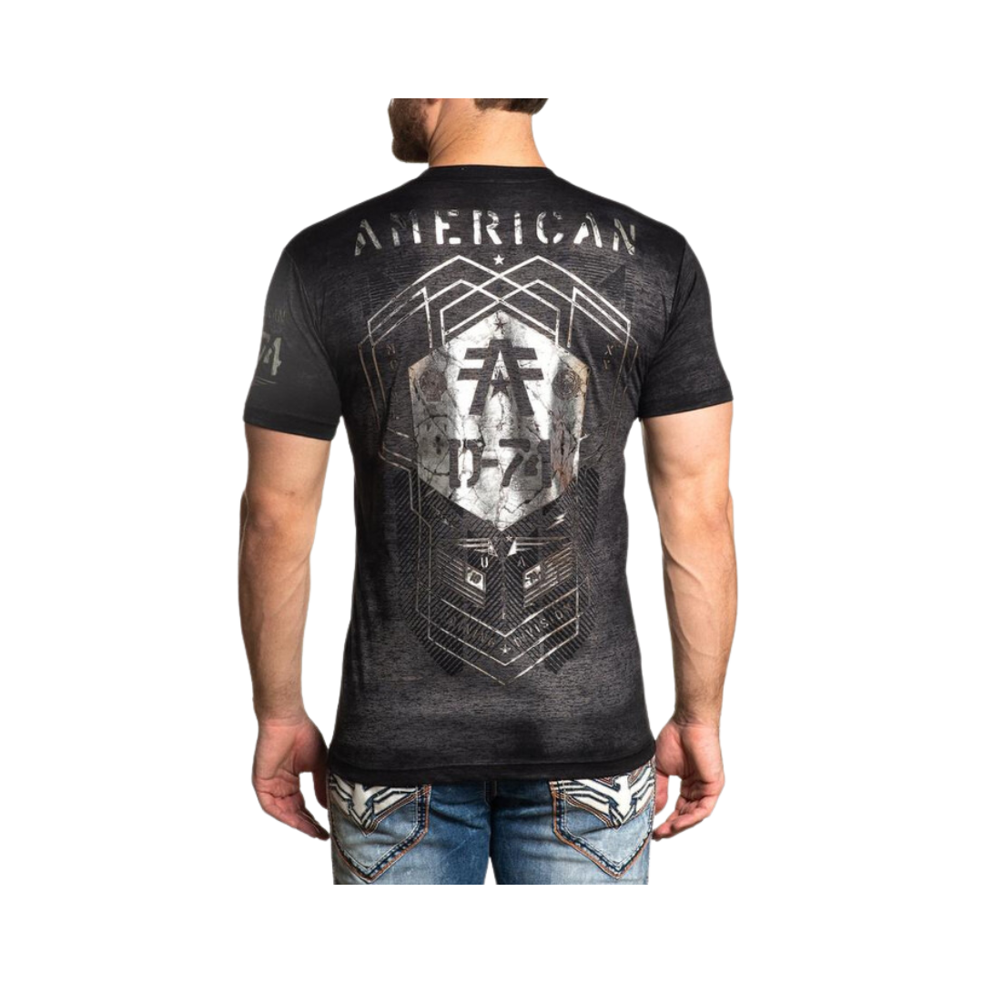 American Fighter Men's Freeport Black Shirt