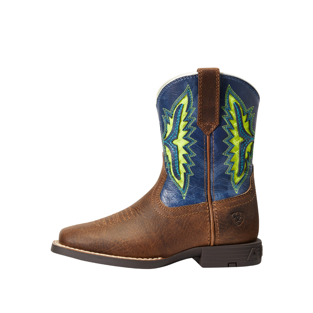 Ariat Toddler Boy's Koel Venttek Zip Up Rowdy Boots