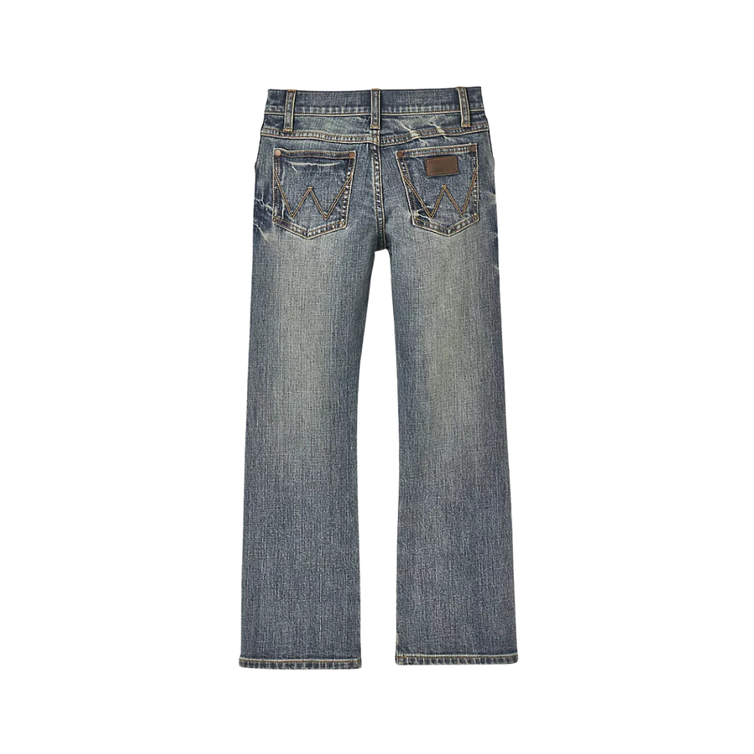 Wrangler Boy's Retro Slim Boots Greeley Jean