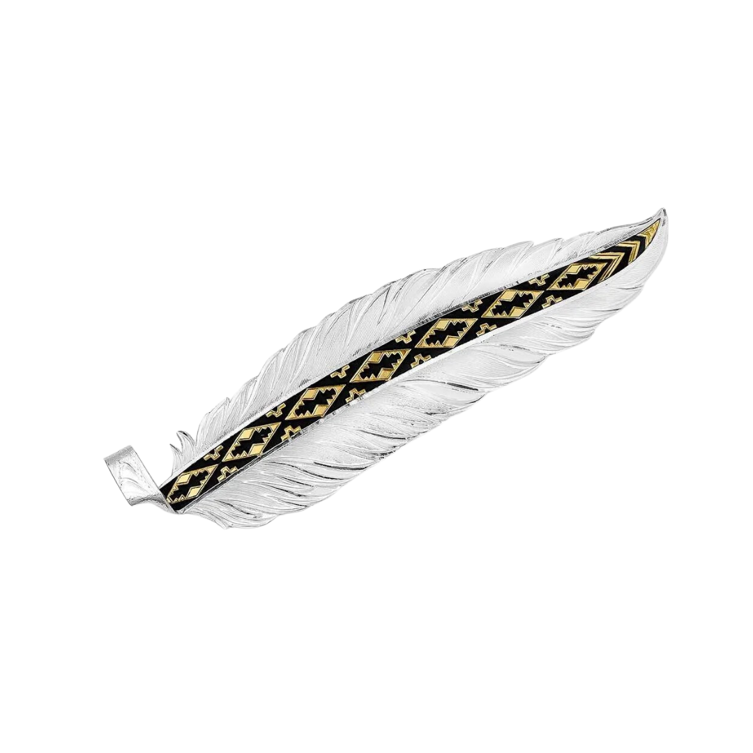Montana rust and Honor Hat Feather