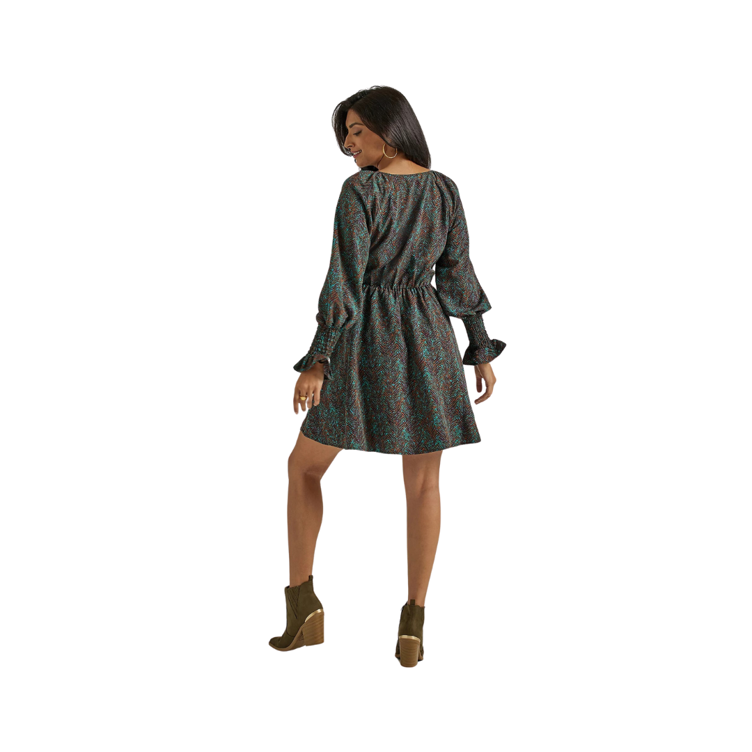 Women's Wrangler Retro Antique Button Fit & Flare Dress