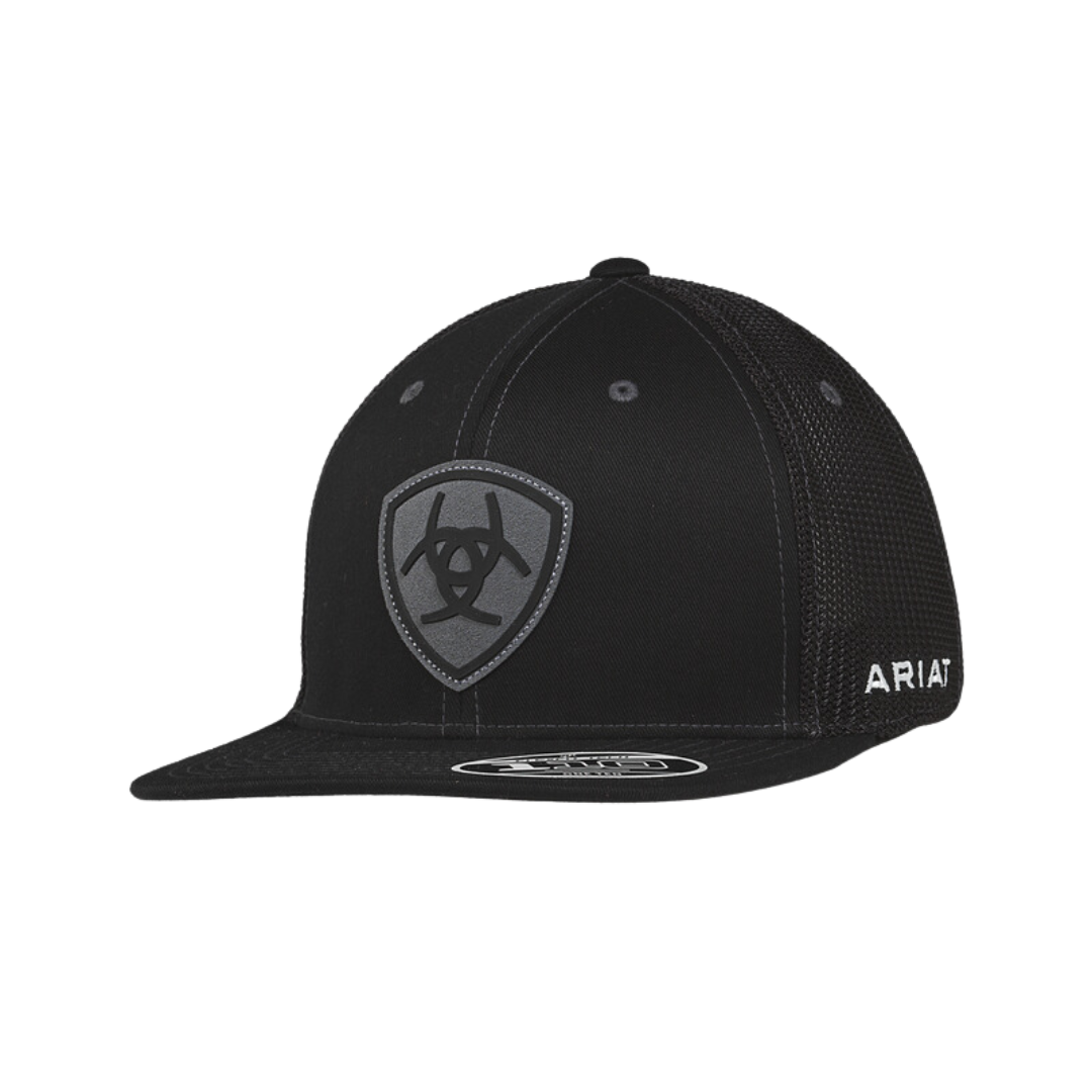 Ariat Men's Suede Patch Black Cap