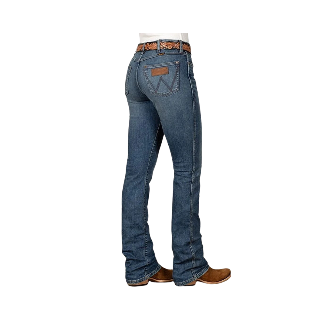 Wrangler Women's Retro The Green Slim Bootcut Abigial Jeans