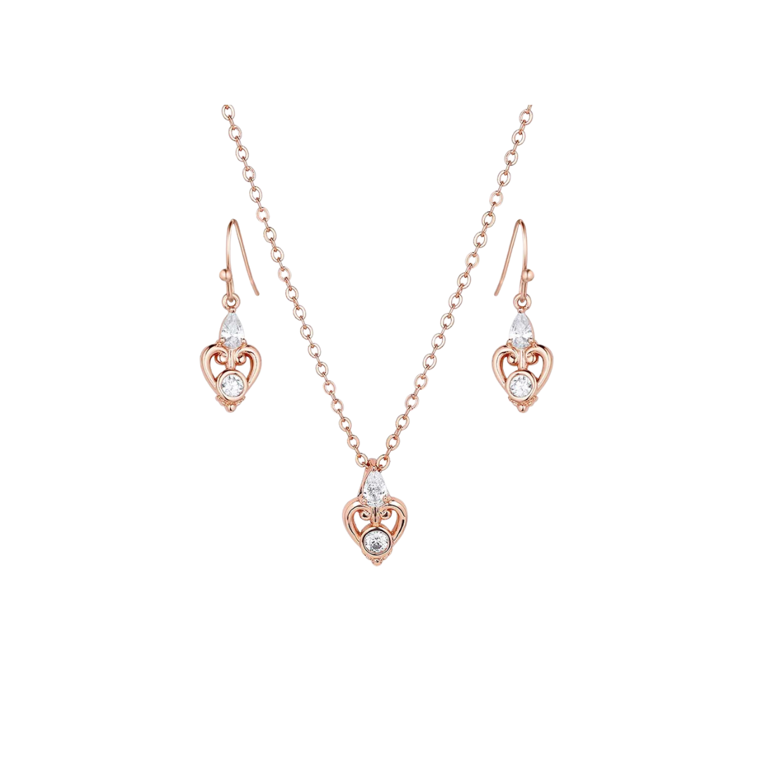 Montana Women's Elegant Embrace Crystal Jewelry Set
