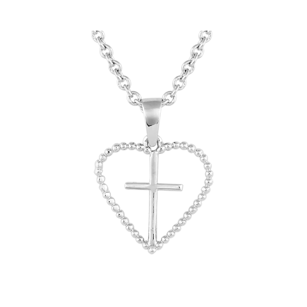 Montana Women's Faith Within Heart Necklace