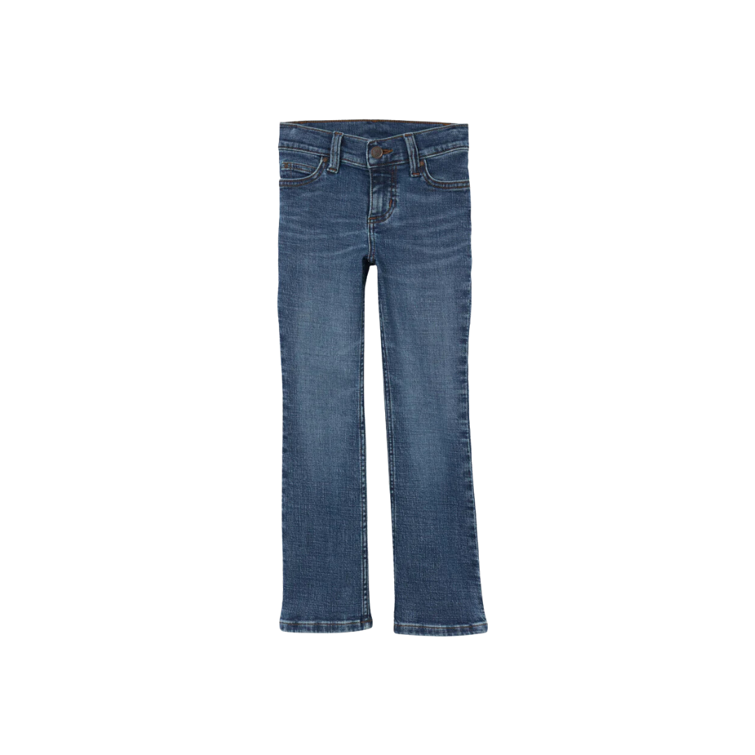 Wrangler Youth Girl's Boot Cut Blue Jeans