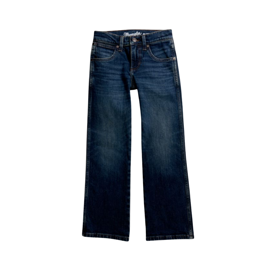 Wrangler Toddler Boy's Relaxed Boot Cut Blue Jeans