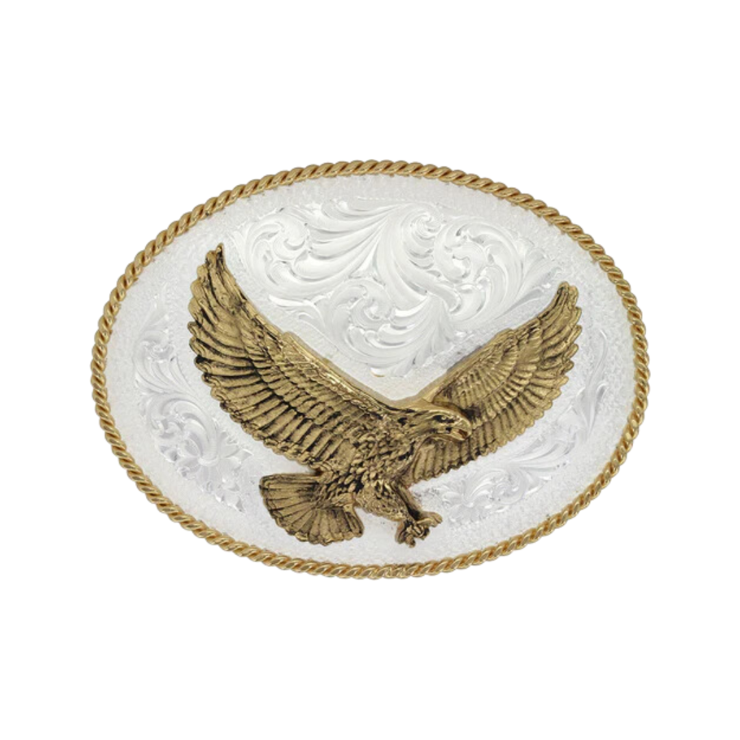 Montana Men's SIlversmith H Men's Oval Eagle Buckle