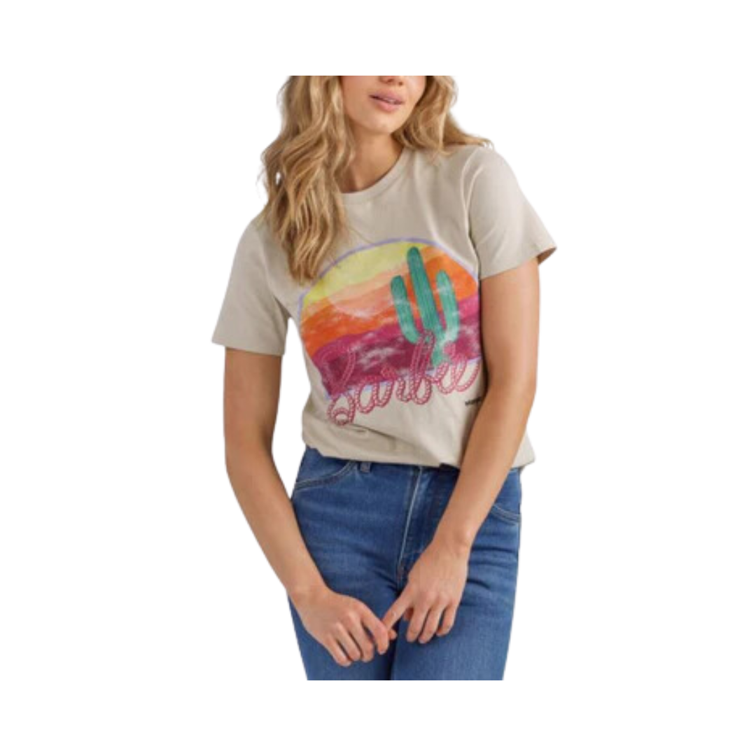 Wrangler x Barbie Ladies Regular Fit T-shirt