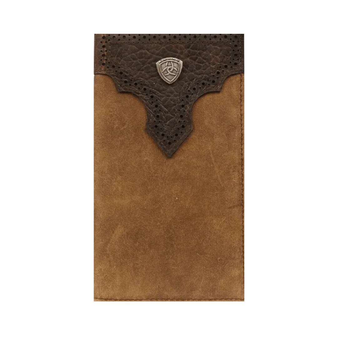 Ariat Men's Rodeo Center Shield Logo Wallet