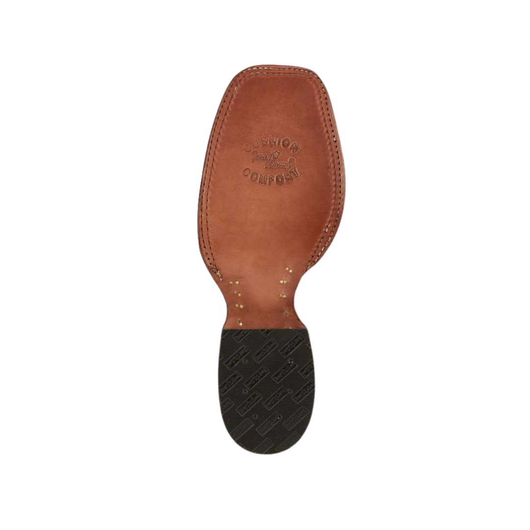 Tony Lama Men's Castillo Ostrich Black Boots