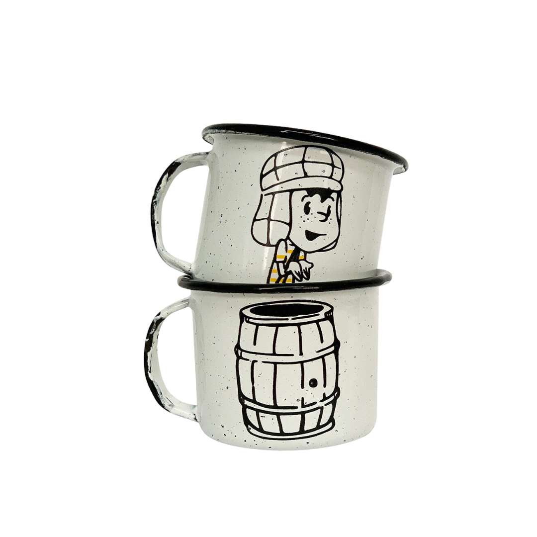 By Mexico El Chavo And El Chapulín Mini Wells Mug