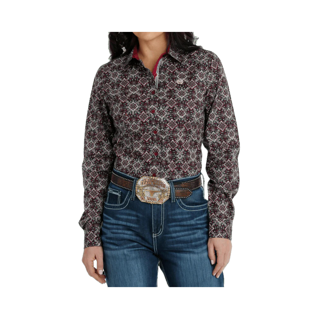 Cinch Women's Long Sleeve Button Down Western Shirt