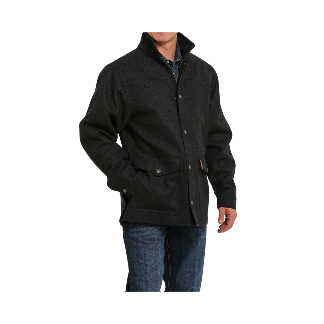 Cinch Men's Ranch Coat Charcoal