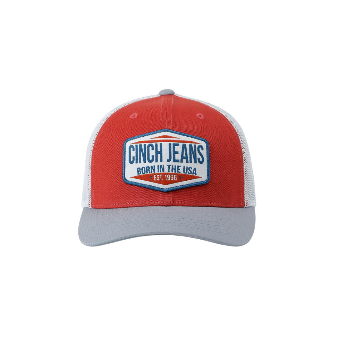 Cinch Men's Jeans Born In The Usa Red Cap
