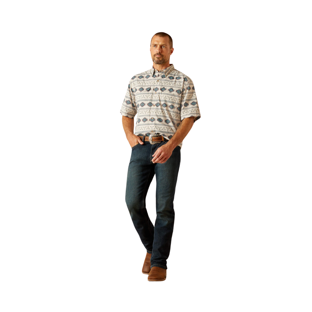 Ariat Men's Venttek Outbound Classic Fit French Oak Shirt