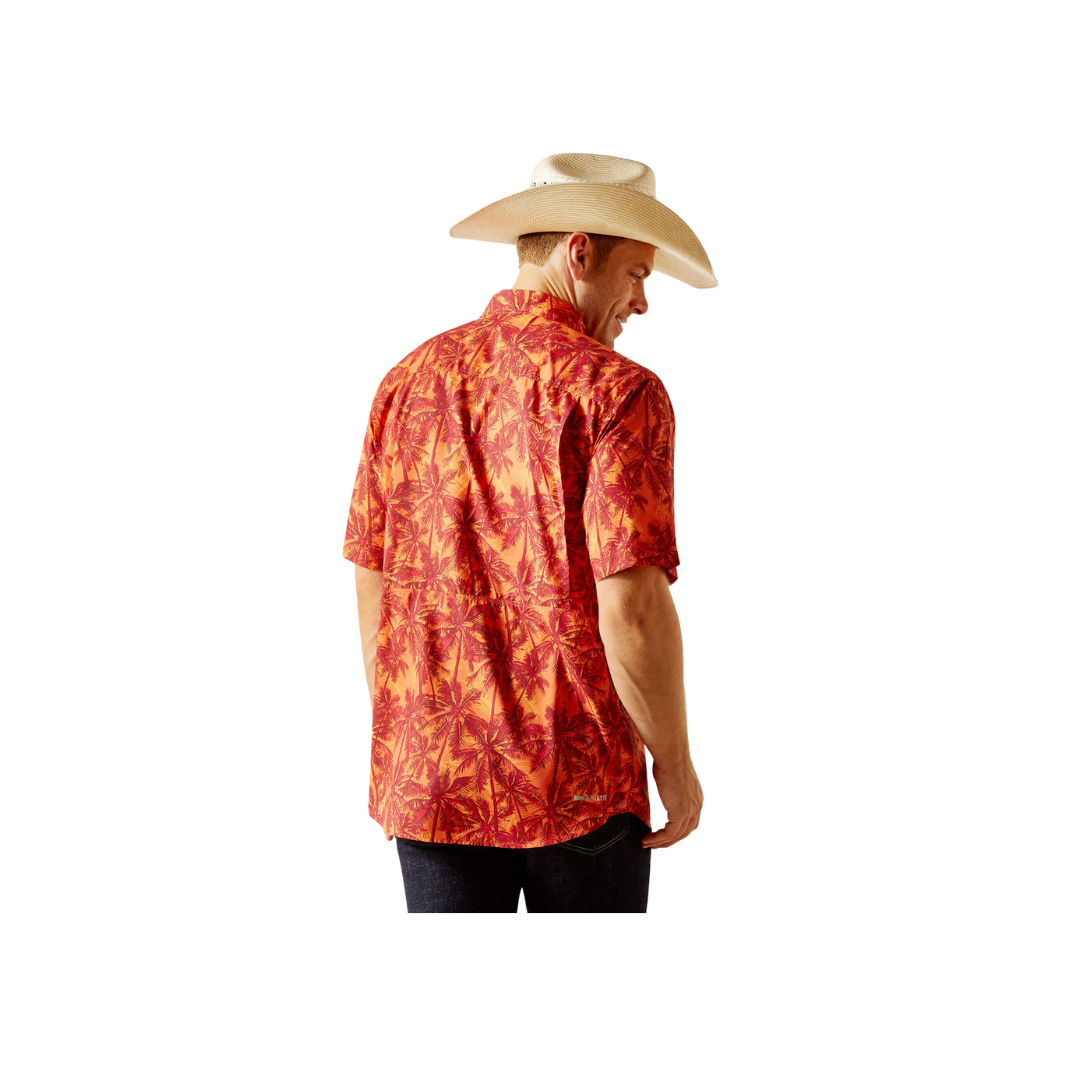 Ariat Men's Venttek Outbound Classic Fit Red Dwarf Shirt