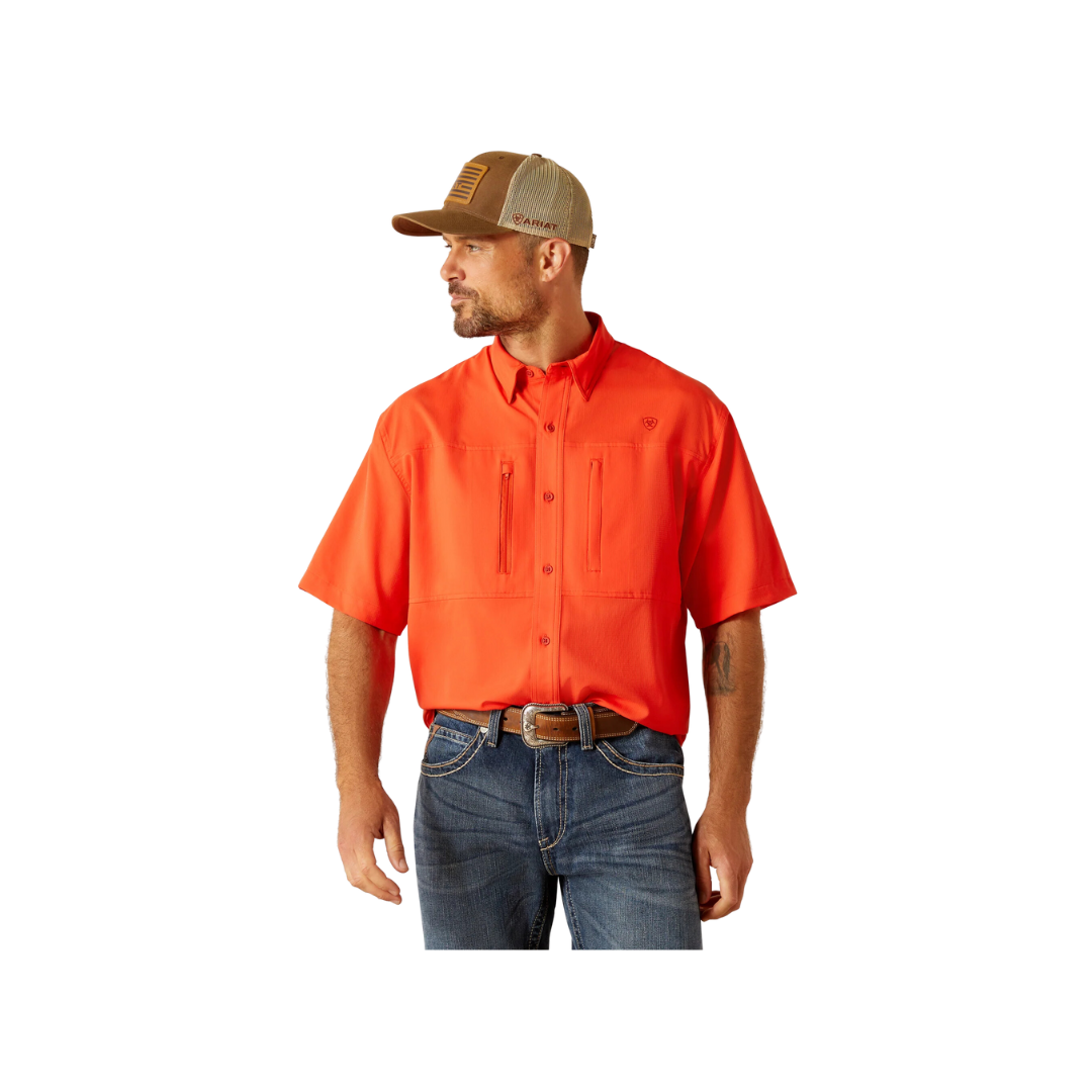 Ariat Men's Venttek Classic Fit Button Down Grenadine Shirt