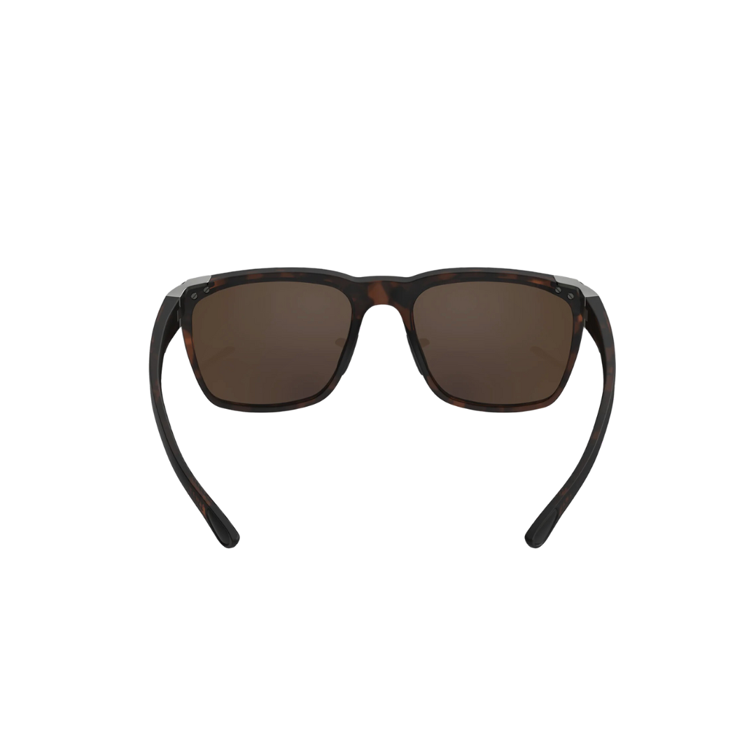 Bex Adams Unisex Tortoise Brown Brown Silver Sunglasses