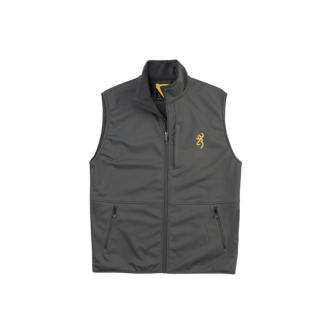 Browning Men's Soft Shell Grey Vest