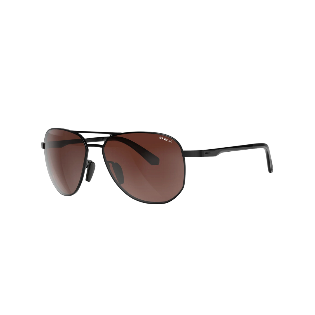 Bex Welvis Black Brown Silver Glasses
