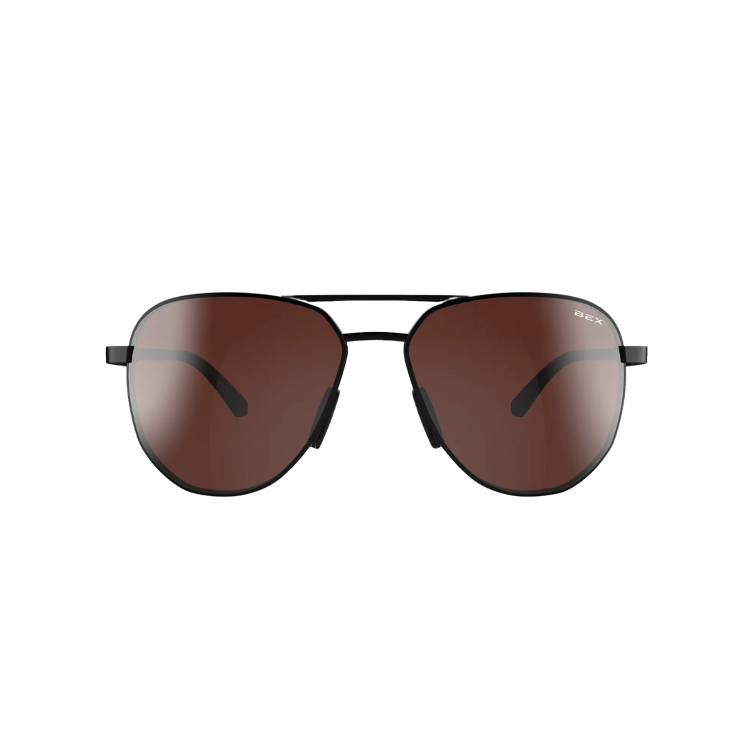 Bex Welvis Black Brown Silver Glasses