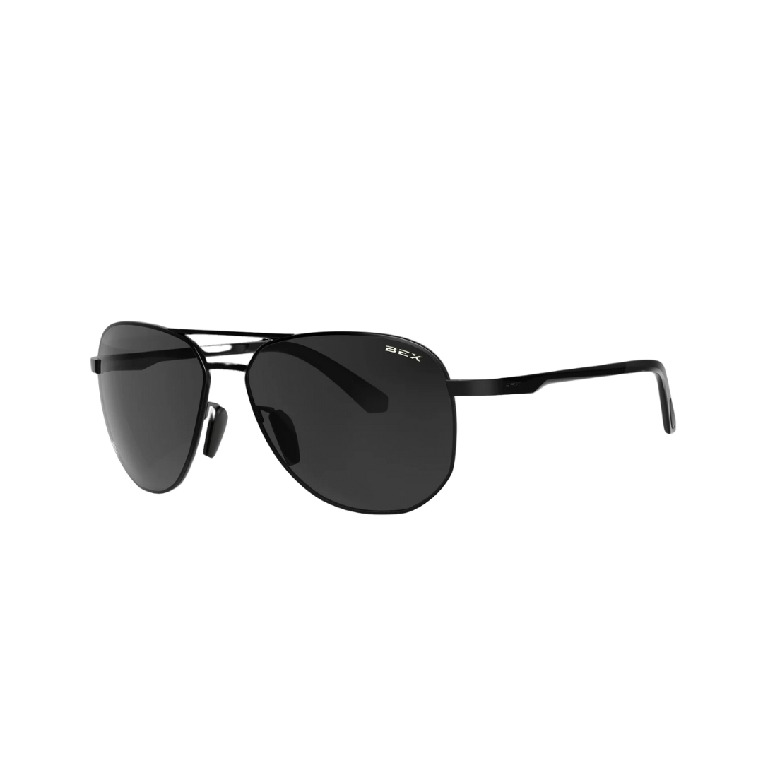Bex Welvis Black Gray Glasses