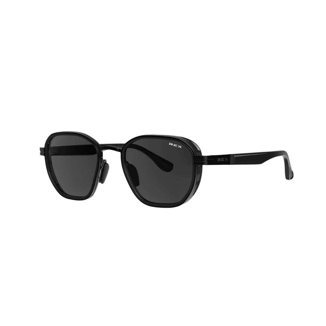 Bex Sable Black Gray Glasses