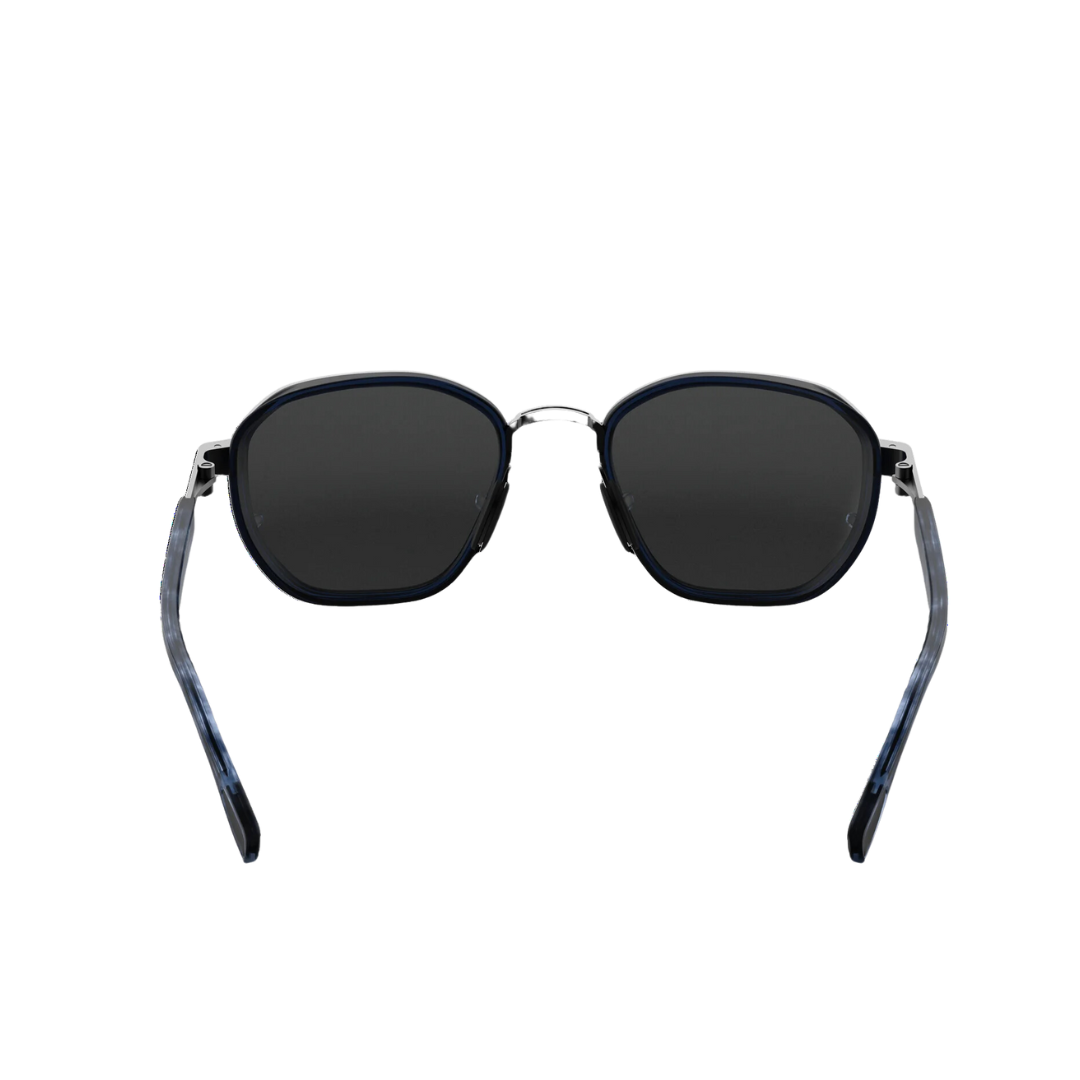 Bex Sable Gunmetal Gray Silver Glasses