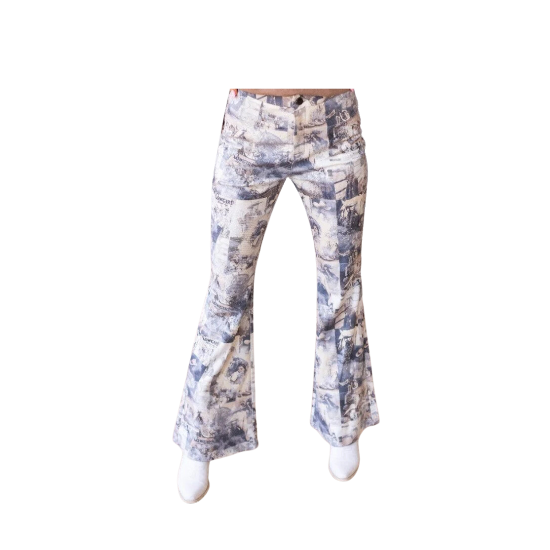 Southern Grace Women's Bronco Belle Flare Leg Pants
