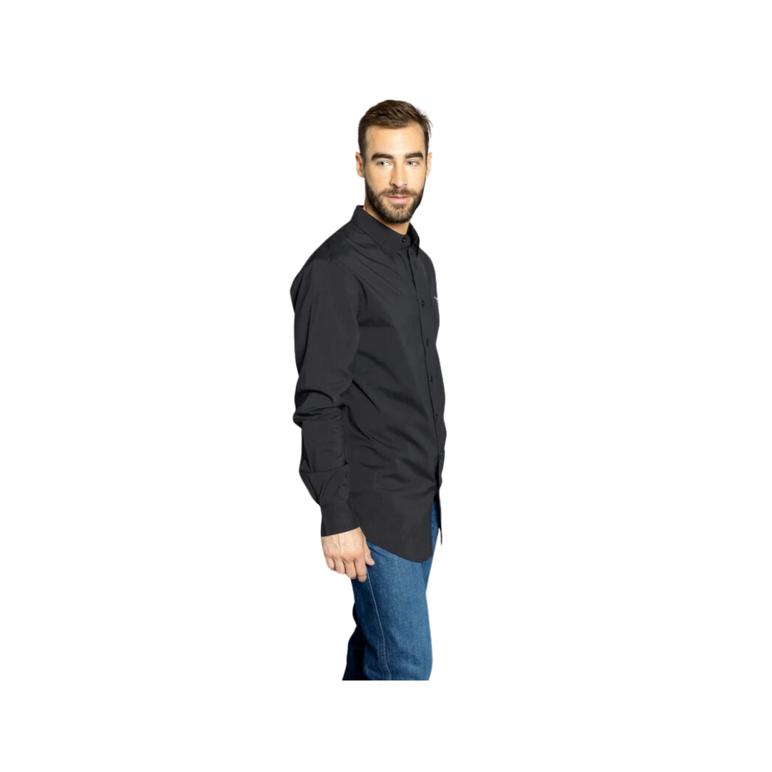 Kimes Ranch Men's KR Team Shirt Dress Black Shirt