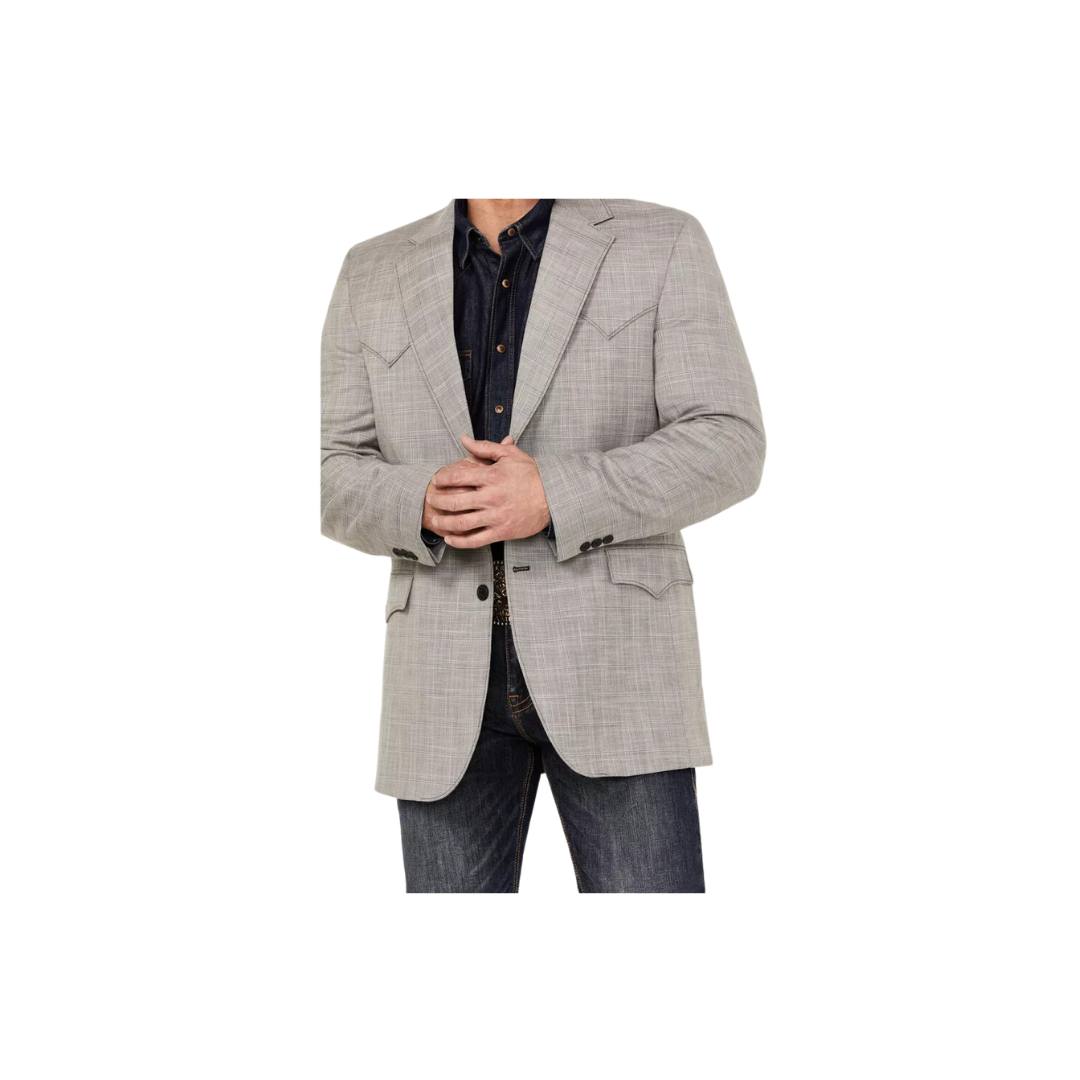Sidran Men's Circle S Houston Sports Grey Coat